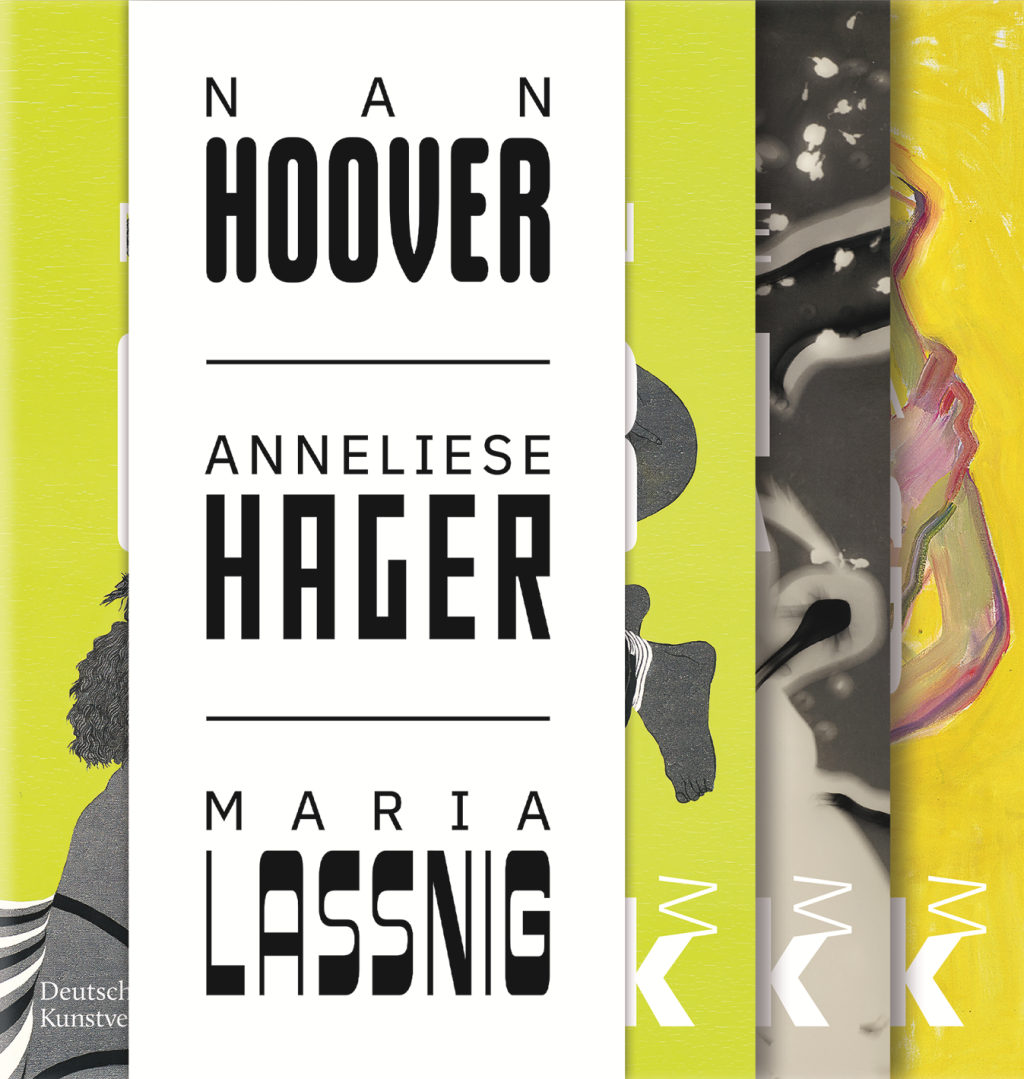 Cover der Publikation der Ausstellung "Hoover Hager Lassnig"